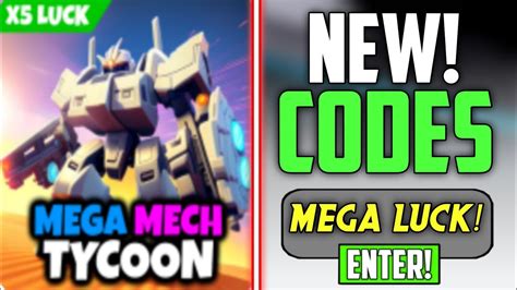 mega mech tycoon codes|code mecha tech tycoon.